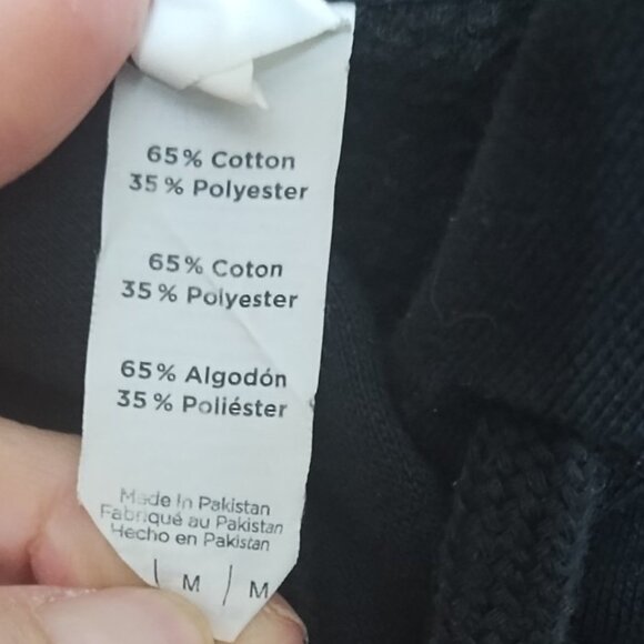 Ladies Cincinnati Bengals Cropped Pullover Hoodie M - Picture 2 of 4